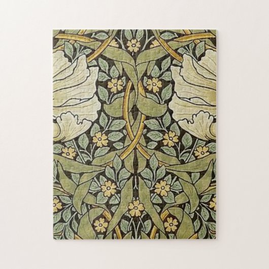 Gänseblümchen William Morris Puzzle (Vertikal)