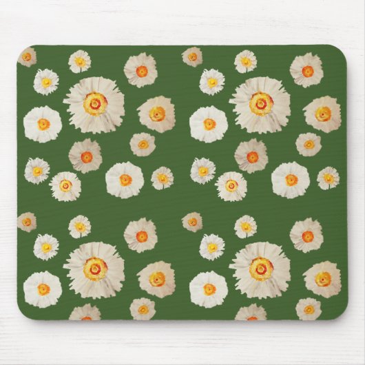 Gänseblümchen-Zeichen-Mauspad, Gänseblümchen-Muste Mousepad (Vorne)