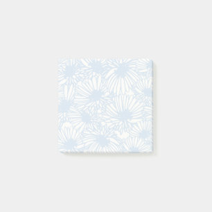 Gänseblümchenblüten - Puderblau Post-it Klebezettel