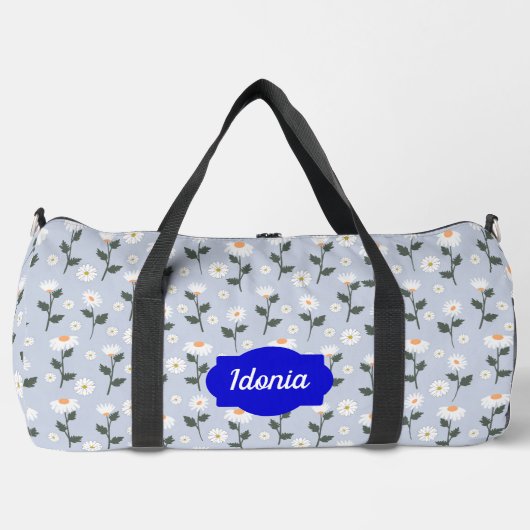 Gänseblümchenfeld Duffle Bag (Vorderseite)