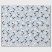 Gänseblümchenfeld Geschenkpapier (Flach)