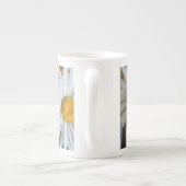 Gänseblümchenkaffee-Tasse Porzellantasse (Rückseite)