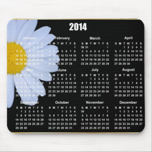 Gänseblümchenkalender 2014 Mousepad