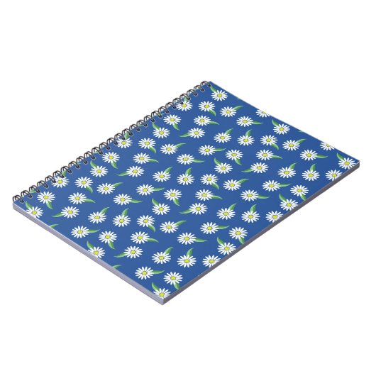 Gänseblümchenmuster Notizblock (Linke Seite)