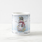Gänseblümchensnowman-Tasse 2011 Kaffeetasse (Mittel)