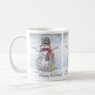 Gänseblümchensnowman-Tasse 2011 Kaffeetasse