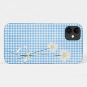 Gänseblümchenstrauß auf Gingham Case-Mate iPhone Hülle (Rückseite (Horizontal))
