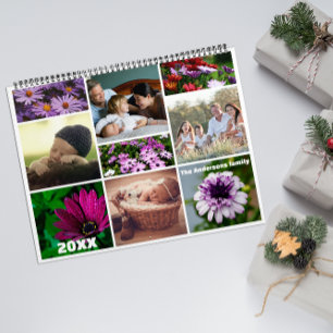 Gänseblume lila magenta Foto Großeltern Kalender