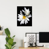 Gänseblumen Kunst Leinwand Poster (Heimbüro)