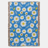 Gänseblumenmuster Decke (Vorderseite Vertikal)