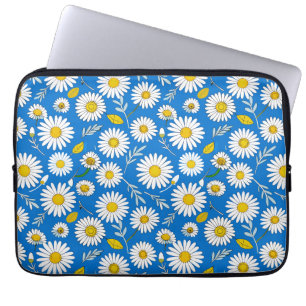 Gänseblumenmuster Laptopschutzhülle