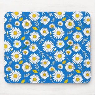 Gänseblumenmuster Mousepad