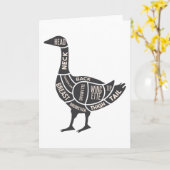 Gänsebutcher Karte (Gelbe Blume)