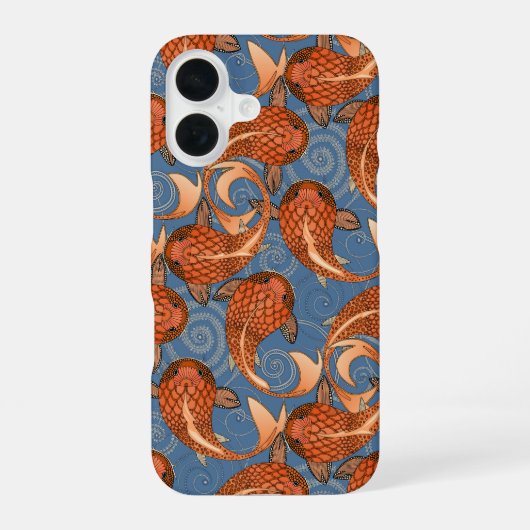 Gänsedene iPhone 16 Hülle (Rückseite)