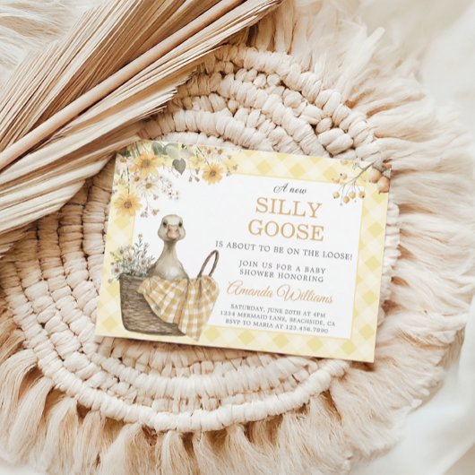 Gänsedusche Albern Gänseblütendusche Einladung