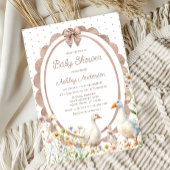 Gänsedusche Einladung