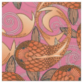 Gänsefisch rosa stoff (Nahaufnahme)