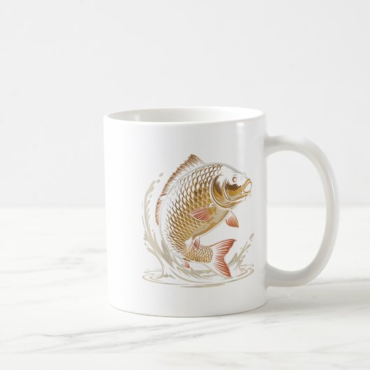 Gänsefischen Gaben Angler Tackle Fi-Shirt Kaffeetasse (Rechts)