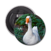 Gänseflasche Flaschenöffner (Vorderseite)