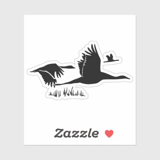 Gänsefliege Aufkleber (Blatt)