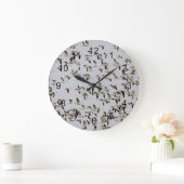 Gänsefliege Große Wanduhr (Zuhause)