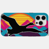 Gänsefliegen bei Sonnenuntergang Case-Mate iPhone Hülle (Rückseite (Horizontal))