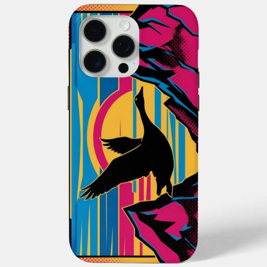 Gänsefliegen bei Sonnenuntergang Case-Mate iPhone Hülle (Rückseite)