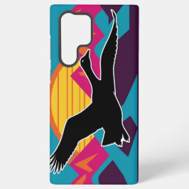 Gänsefliegen bei Sonnenuntergang Samsung Galaxy Hülle