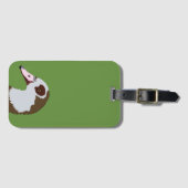 Gänsegeflügel Gepäckanhänger (Vorderseite (Horizontal))