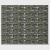 Gänsegeier Geschenkpapier (Flach)