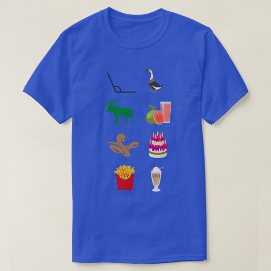 Gänsegrün Gänsesaft aus Obstgummi Saft Vertic T-Shirt (Design vorne)