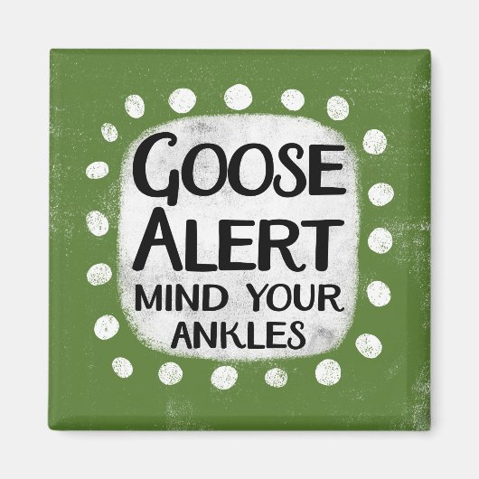 Gänseharnung Kühlschrank Magnet (Vorne)