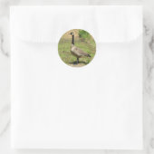 Gänsehaufkleber Runder Aufkleber (Tasche)