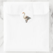 Gänsehaufkleber Runder Aufkleber (Tasche)