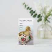 Gänsehäuser Visitenkarte (Stehend Vorderseite)