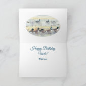 Gänsehaut Bummelnd Phantastisch Uncle Fun Geburtst Karte (Innenseite)