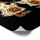 Gänsehaut Duck Pump Halloween Vintag Poster (Ecke)
