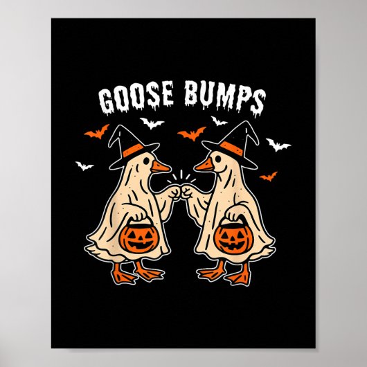 Gänsehaut Duck Pump Halloween Vintag Poster (Vorne)