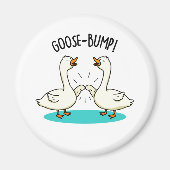 Gänsehaut Funny Animal Puff Magnet (Vorne)