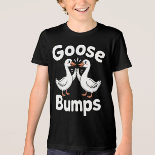 Gänsehaut Gänse Wortspiel Vogel Tri-Blend Shirt