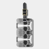 Gänsehaut Gepäckanhänger (Vorderseite vertikal)