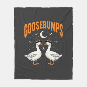 Gänsehaut Halloween Hexe Gänse Vektor Design Fleecedecke