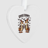 Gänsehaut Halloween Hexenfall Ornament (Vorderseite)