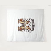 Gänsehaut Halloween Hexenfall Wandteppich (Vorderseite (Horizontal))