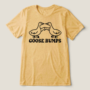 Gänsehaut Lustiger Gänse-Wortwitz Tri-Blend Shirt