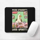 Gänsehaut Meme Spaß Sprichwort Mehr Spaghetti Mousepad (Mit Mouse)