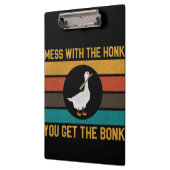Gänsehaut mit dem Honk, den du bekommst den Bonk Klemmbrett (Links)
