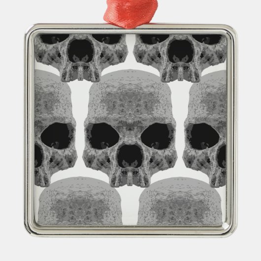 Gänsehaut Ornament Aus Metall (Vorne)