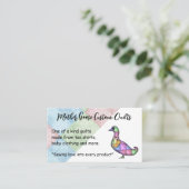 Gänsehaut-Visitenkarte Visitenkarte (Stehend Vorderseite)