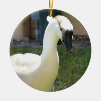 Gänseherz Keramik Ornament